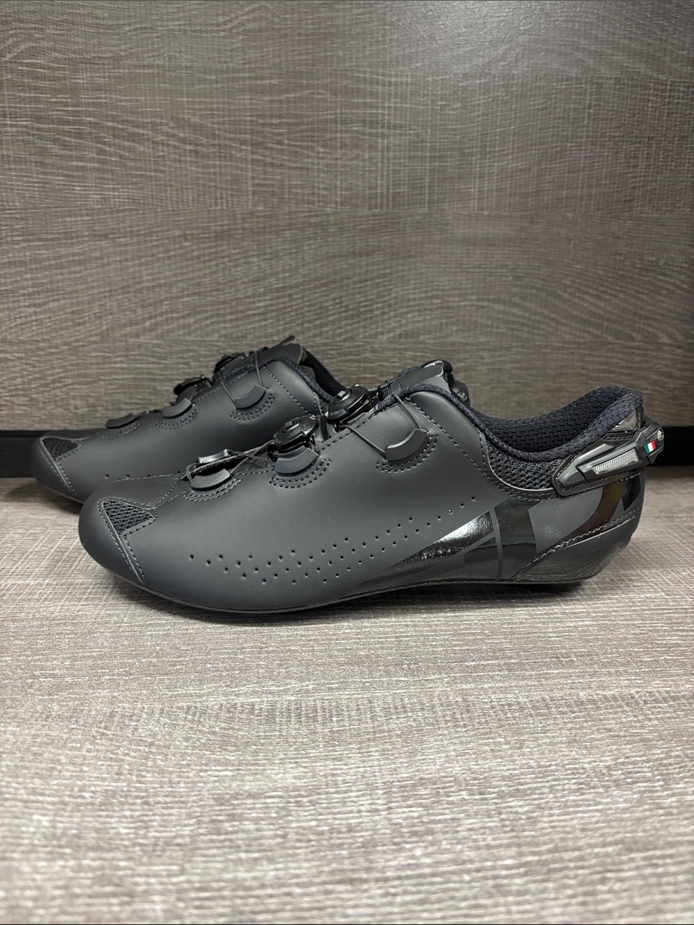 Men's Sidi Shot 2S Road Cycling Shoes (Black) - US 8/EUR 42